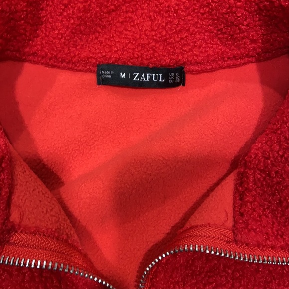 ☀️ Zaful Fuzzy croppedSweater - Picture 2 of 7